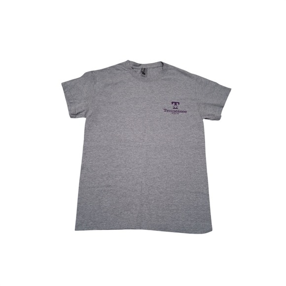 Gildan Tops - Gildan Tennessee Tech University TTU T-Shirt Small‎ Gray Live Wings Up Graphic T